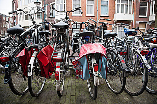 自行车排,阿姆斯特丹,荷兰