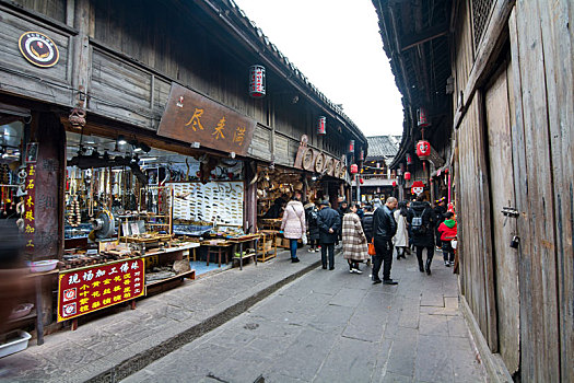 四川成都黄龙溪风景区