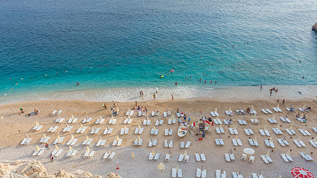 土耳其安塔利亚kaputas海滩