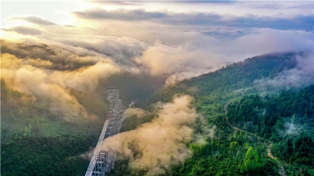 重庆酉阳,云蒸霞蔚美乡村