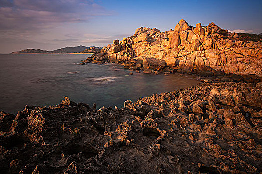 岩石海岸,悬挂,国家公园,宁顺,省,越南,亚洲