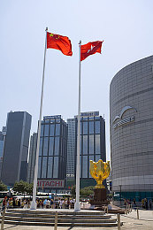 紫荆花广场图片