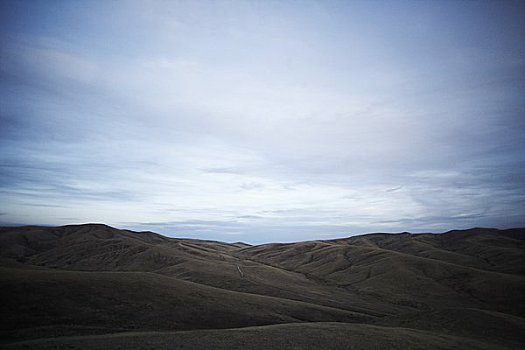 山峦,天空,国家公园,蒙古