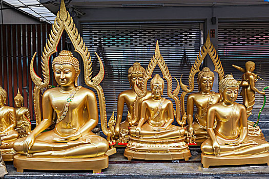 泰国,曼谷,店面展示,佛像