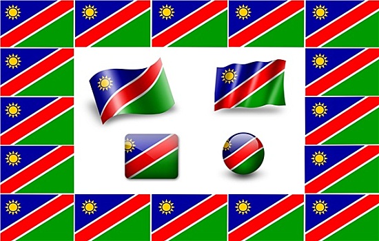 旗帜,纳米比亚,象征