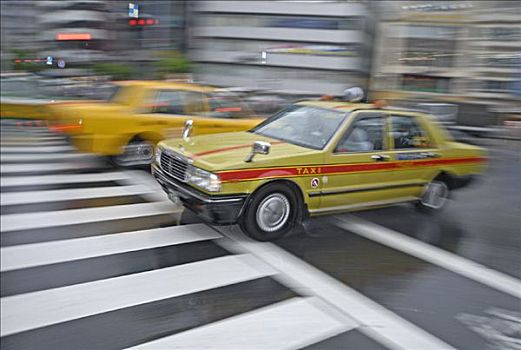 出租车,东京,日本