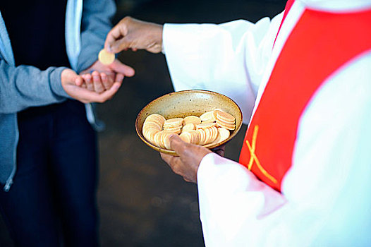 法国,巴黎,神圣,圣餐式