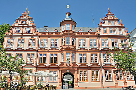 古腾堡博物馆,美因茨,莱茵兰普法尔茨州,德国,欧洲