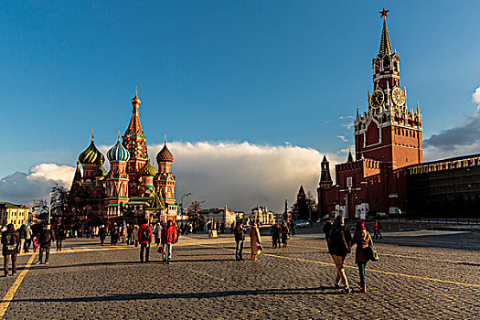 俄罗斯,莫斯科,红场,克里姆林宫,大教堂,塔