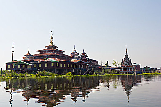 房子,茵莱湖,缅甸