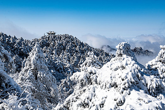 安徽黄山自然风光