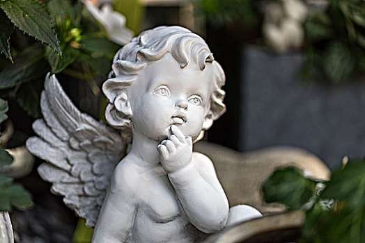 天使形象,墓地