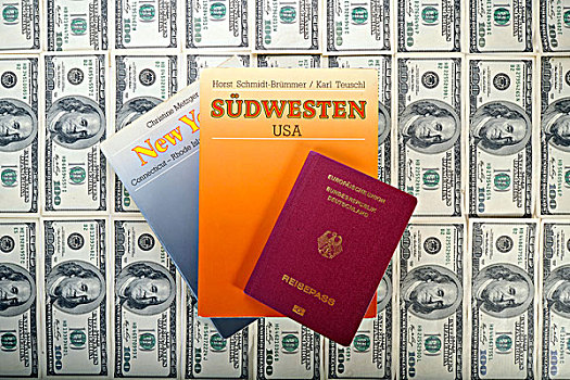 西南方,美国,旅行,引导,纽约,德国护照,几个