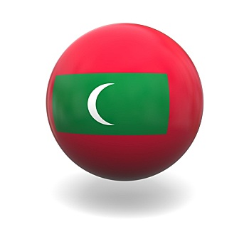 马尔代夫,旗帜