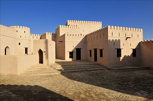 历史,砖坯,要塞,堡垒,城堡,沙尔基亚区,区域,阿曼苏丹国,阿拉伯,中东