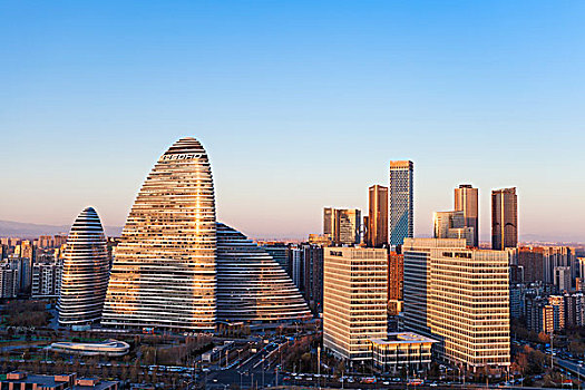 北京望京地区景观