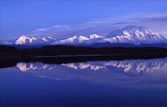 麦金利山,德纳里峰国家公园,阿拉斯加,美国