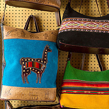 包,出售,附近,库斯科,秘鲁