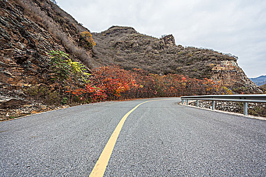 北京郊区道路