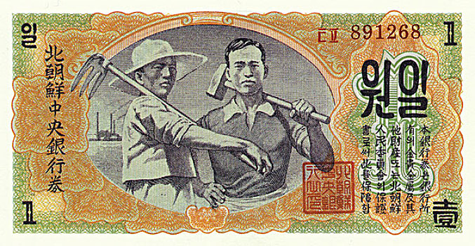 货币,北方,韩国,农业,工业,工人