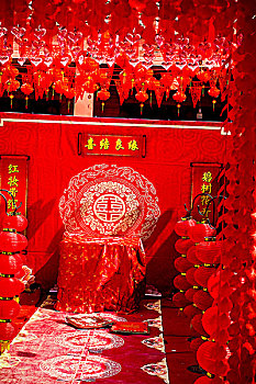 中式婚礼,中式民俗