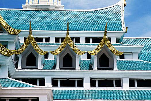 屋顶,庙宇,乌龙面,金色,窗户