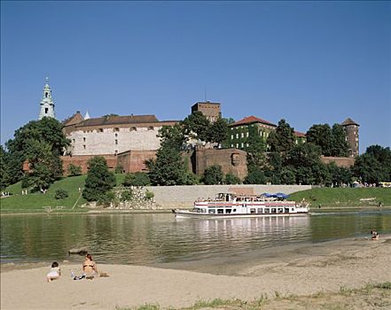 城堡,克拉科,克拉科夫,波兰