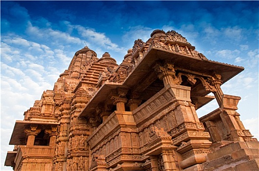 庙宇,克久拉霍,印度,世界遗产