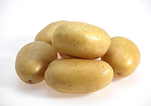 蒙娜丽莎,土豆,马铃薯,蔬菜,白色背景