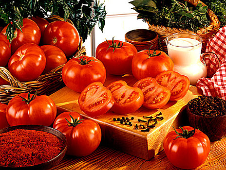 西红柿,调味品