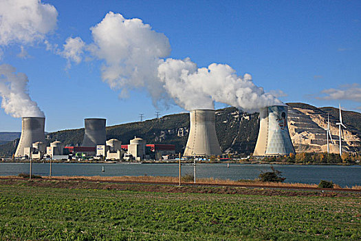 核电站,蒙特利玛,尼加拉瓜,法国南部,法国,欧洲