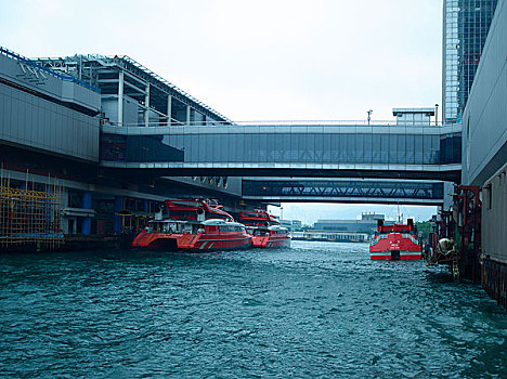 中国香港港澳码头