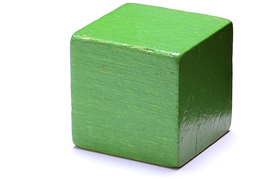 绿色,立方体