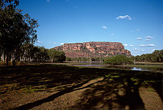 石头,卡卡杜国家公园,北领地州,澳大利亚