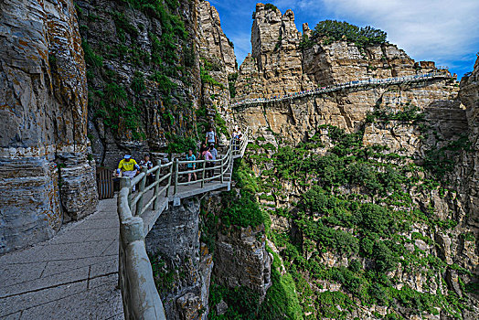 中国,河北,白石山景观