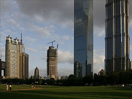 中国,上海,浦东,世界金融中心,金茂大厦