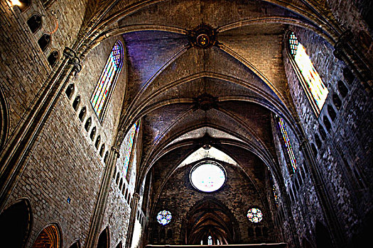 西班牙,天花板,大教堂