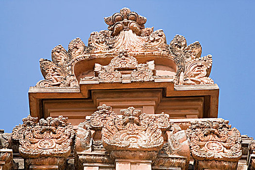 雕刻,庙宇,克利须那神,印度