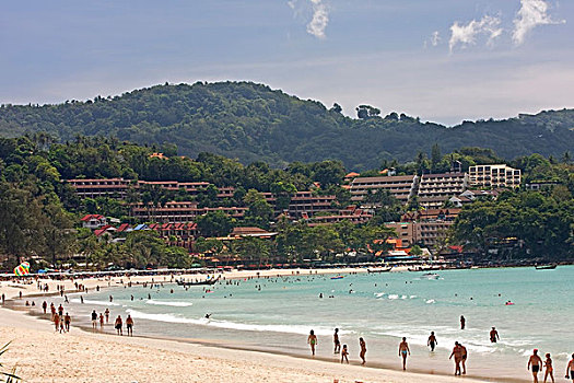 卡隆海滩,普吉岛,泰国,亚洲