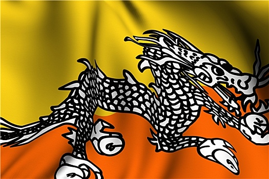 不丹,旗帜