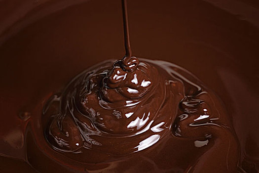 融化,黑巧克力,流动,糖果,巧克力,准备,背景