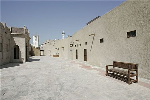 迪拜,柏迪拜,历史,区域,粘土,建筑