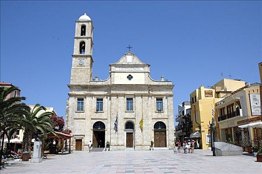 大教堂,哈尼亚,克里特岛,希腊