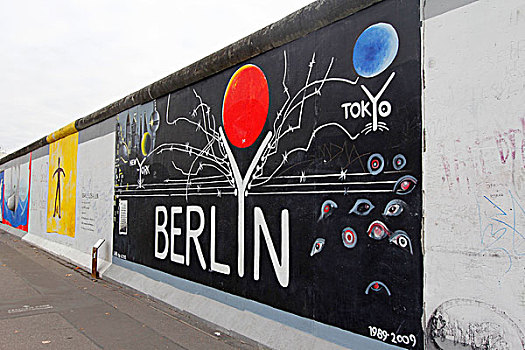 柏林墙,艺术,柏林,德国,欧洲