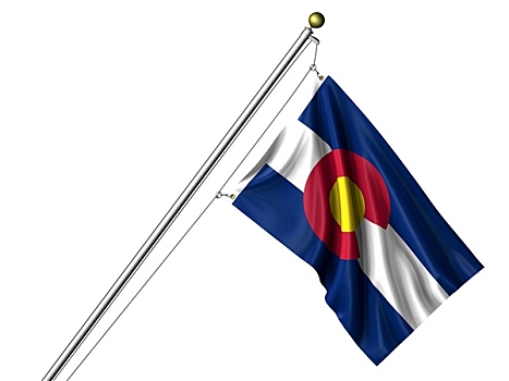 隔绝,科罗拉多,旗帜