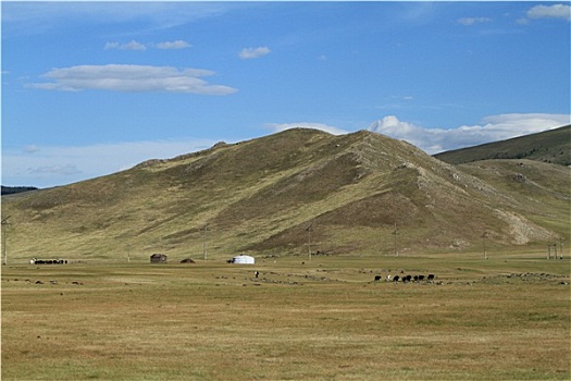 国家公园,鄂尔浑,蒙古