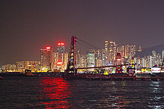 港岛夜景