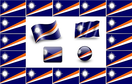 旗帜,马绍尔群岛,象征