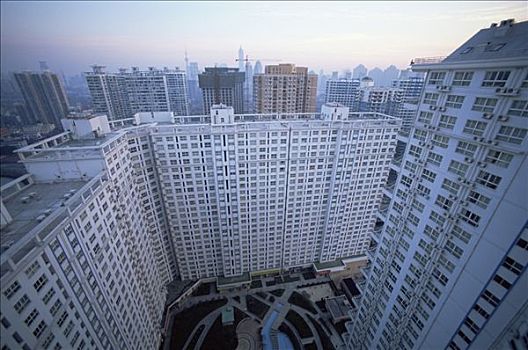 中国,上海,城市发展,公寓