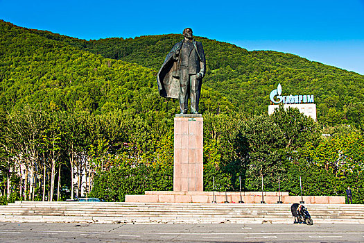 列宁,雕塑,堪察加半岛,俄罗斯